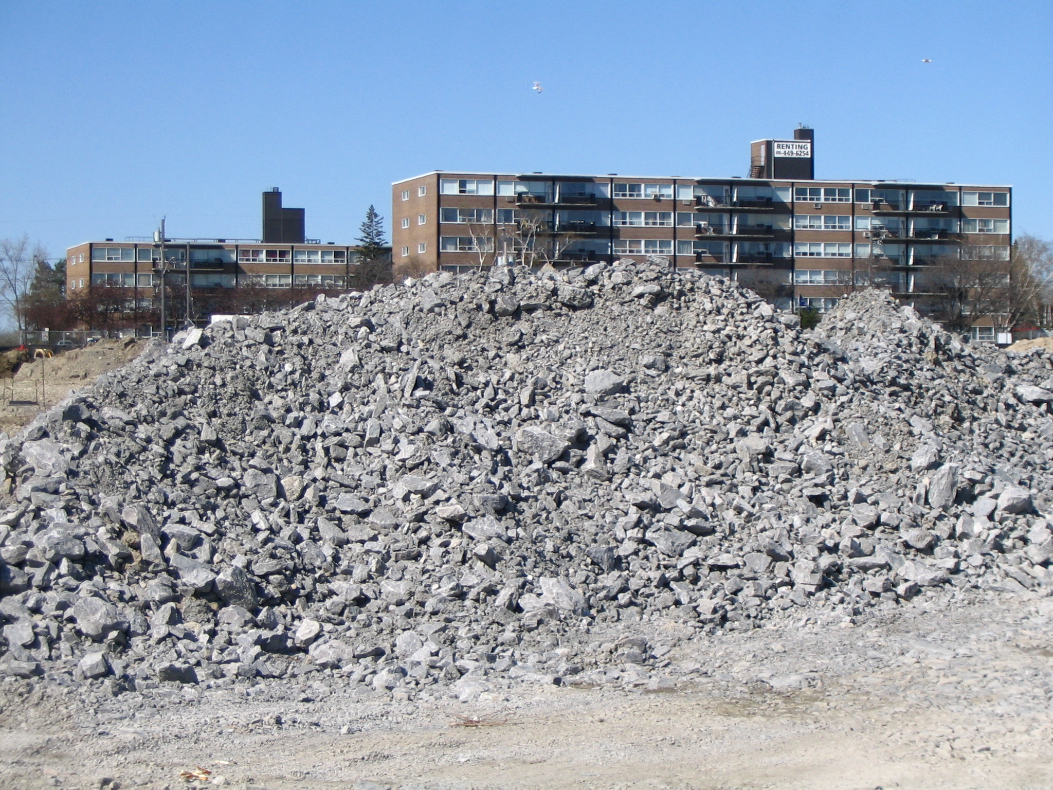 A pile of Don Mills clay!